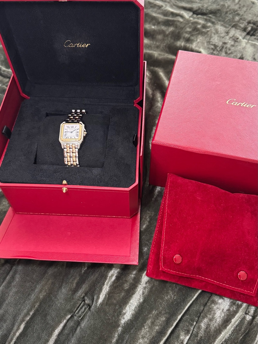 PANTHÈRE DE CARTIER WATCH medium model NEW - Picture 5 of 12
